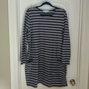 Real Comfort Striped Tunic /Dress -Size  1X